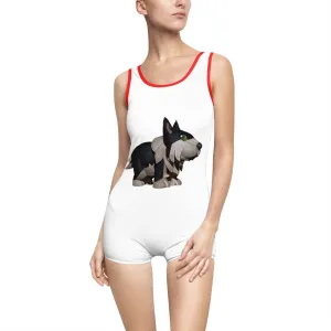 Black Dog Women's Vintage Swimsuit