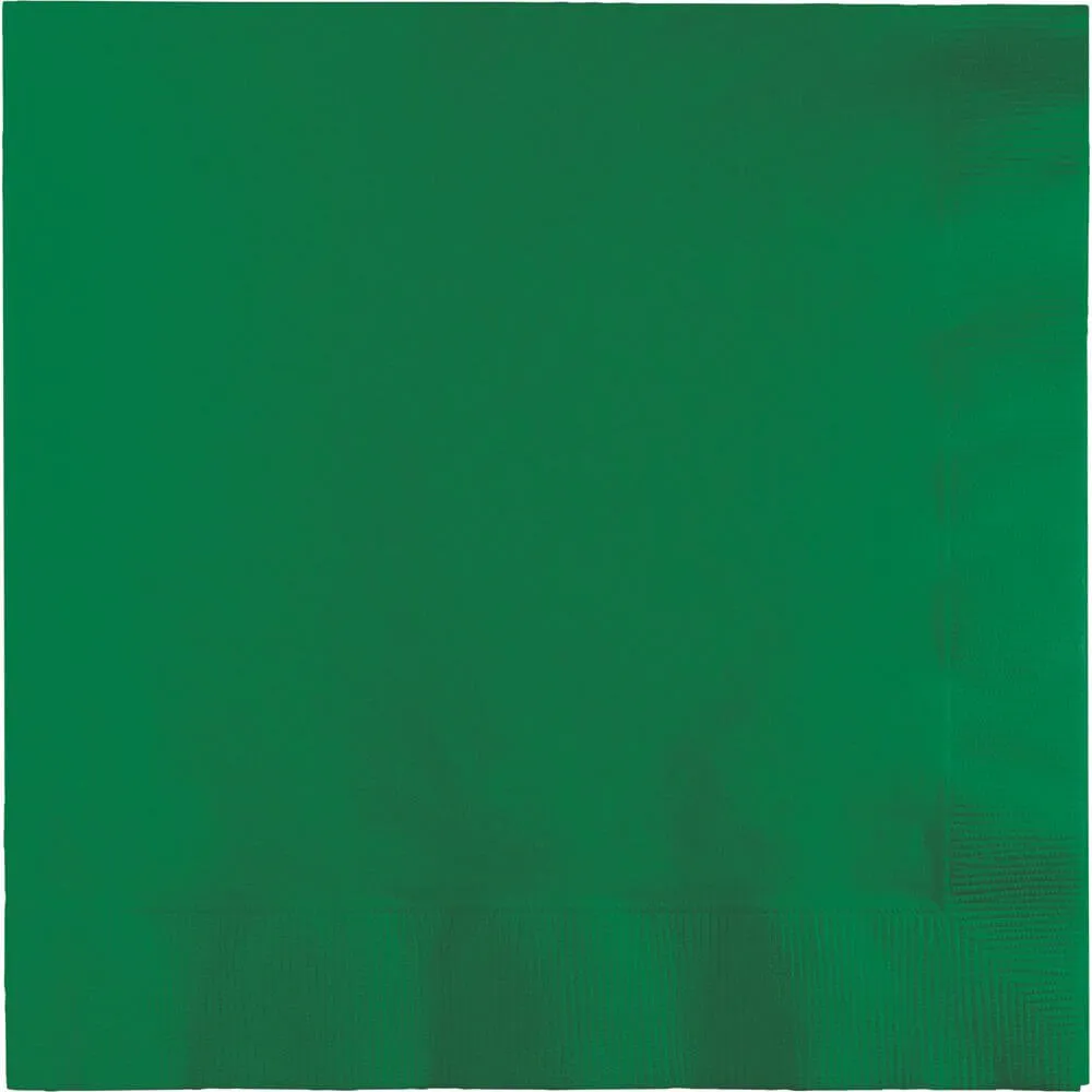 Emerald Green Luncheon Napkins 3ply 50ct