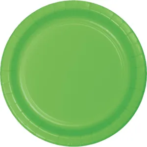 Fresh Lime Dinner Plates 10in 24ct,