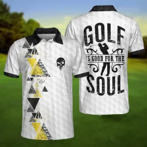 Golf Is Good For Soul Polo Shirt Coolspod