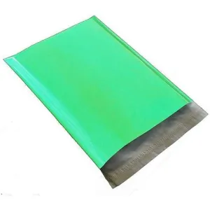 Green Poly Mailers - 12 x 15.5 - 500/CTN