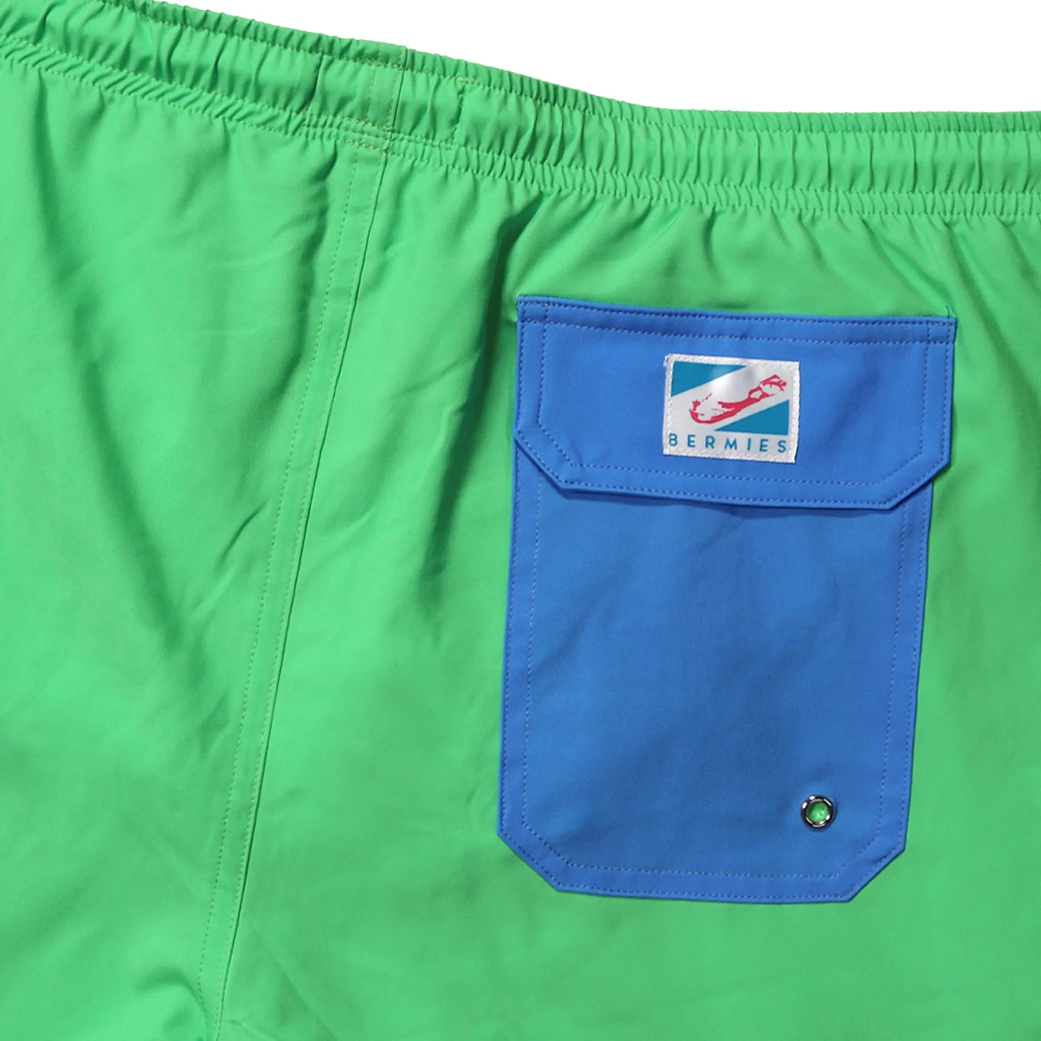 Green W/ Blue Pocket - Women