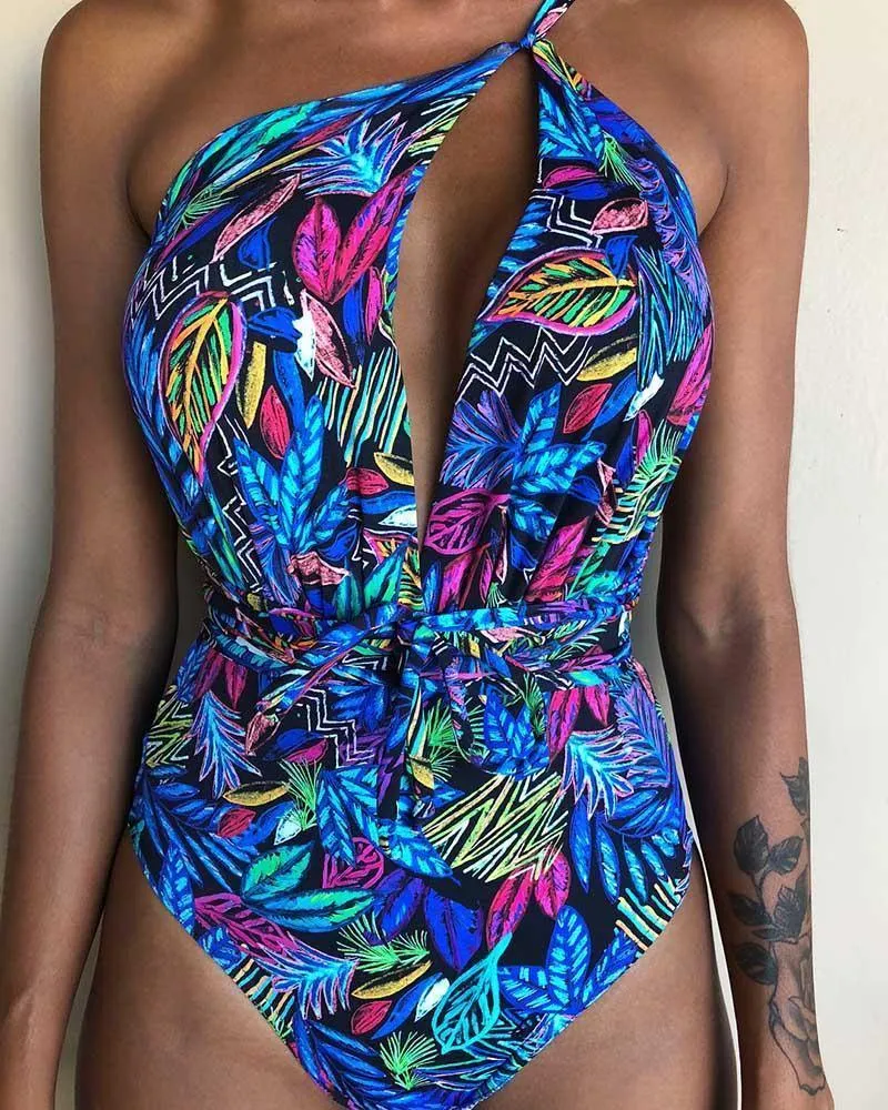 One Piece Swimsuit Backless Bodysuit Brazilian Monokini Swimwear