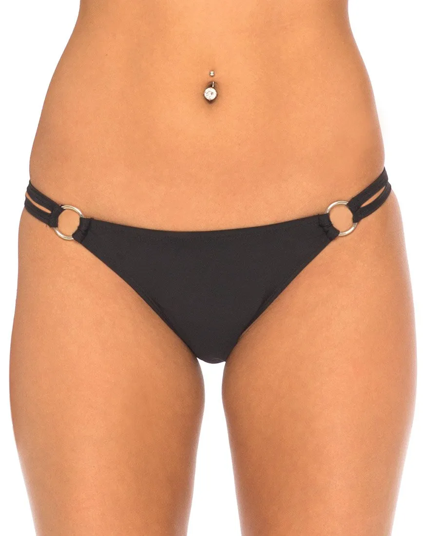 Pavlona Bikini Bottoms in Black