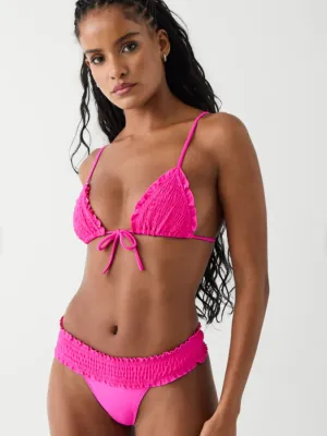 Penny Satin Top Candy Pink