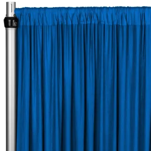 Spandex 4-way Stretch Backdrop Drape Curtain 16ft H x 60" W - Royal Blue