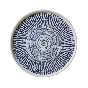 Tribal Blue 8" Salad Plate